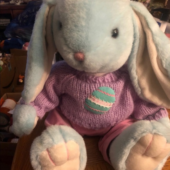 large stuffed easter bunny